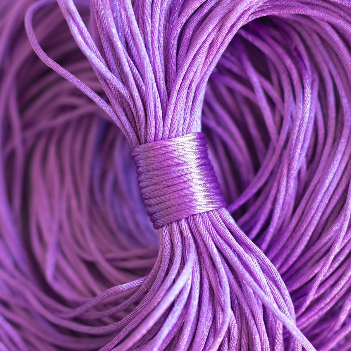 Cording Nylon Cord 60" (Pre-Cut) Lavender from Cara & Co Craft Supply