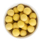Felt & Crochet Beads Felt Balls 22mm Yellow from Cara & Co Craft Supply