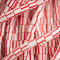Heishi Bead Strands Polymer Clay Beads - Cylinder Peppermint from Cara & Co Craft Supply