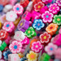 Heishi Bead Strands Polymer Clay Flower from Cara & Co Craft Supply