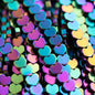 Hematite Beads Hematite - Heart Rainbow from Cara & Co Craft Supply
