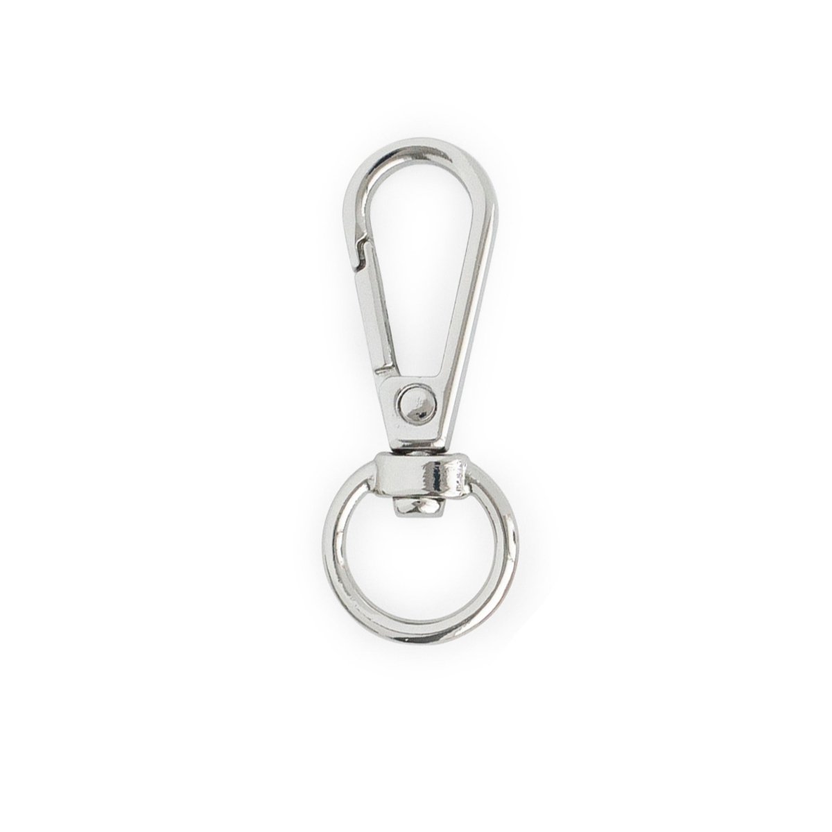 Lanyards Premium J Hook Clips Silver from Cara & Co Craft Supply