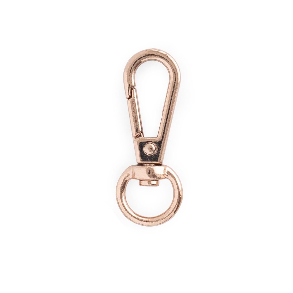 Lanyards Premium J Hook Clips Soft Rose Gold from Cara & Co Craft Supply