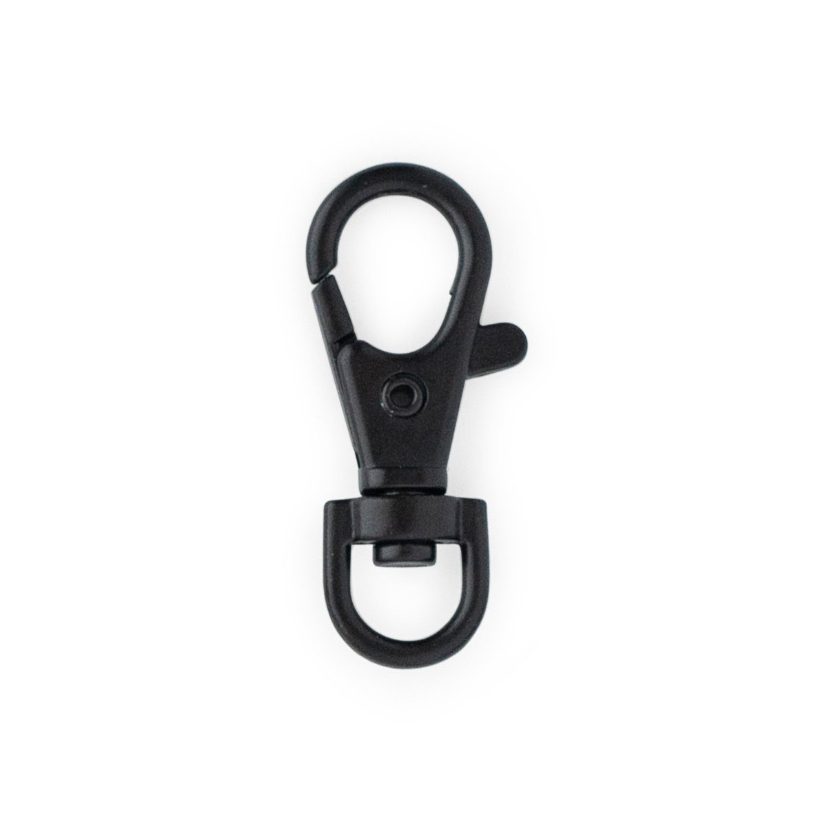 Lanyards Premium Lanyard Clip - Small Hook Matte Black from Cara & Co Craft Supply