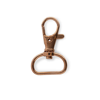 LAST CHANCE Lanyard Clip - Large Hook Rose Gold from Cara & Co Craft Supply