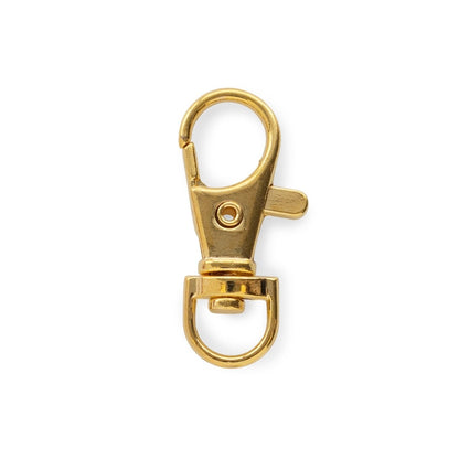 LAST CHANCE Lanyard Clip - Small Hook Gold from Cara & Co Craft Supply