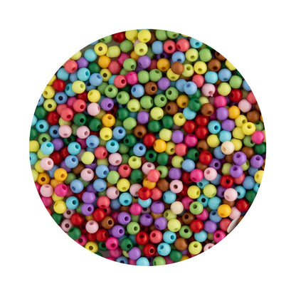 Seed Beads Solid Mixed 4mm from Cara & Co Craft Supply