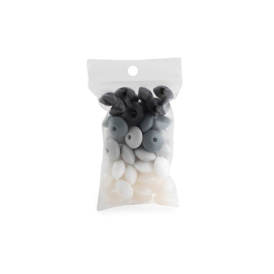 Silicone Bead Packs Monochrome from Cara & Co Craft Supply