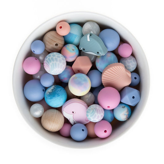 Silicone Bead Packs Under the Sea Themed Silicone from Cara & Co Craft Supply