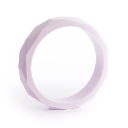 Silicone Bracelets Faceted Bracelets Lilac from Cara & Co Craft Supply