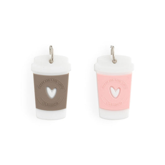 Silicone Charms Coffee-to-Go Cappuccino from Cara & Co Craft Supply