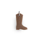 Silicone Charms Cowboy Boots Earth Brown from Cara & Co Craft Supply