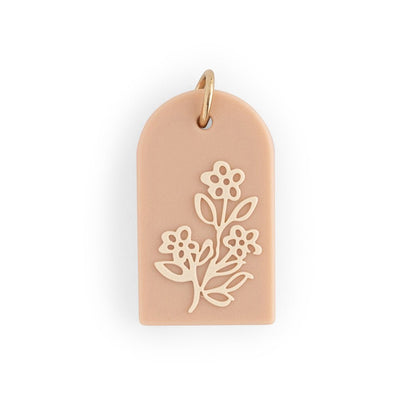 Silicone Charms Floral Arches Blush from Cara & Co Craft Supply