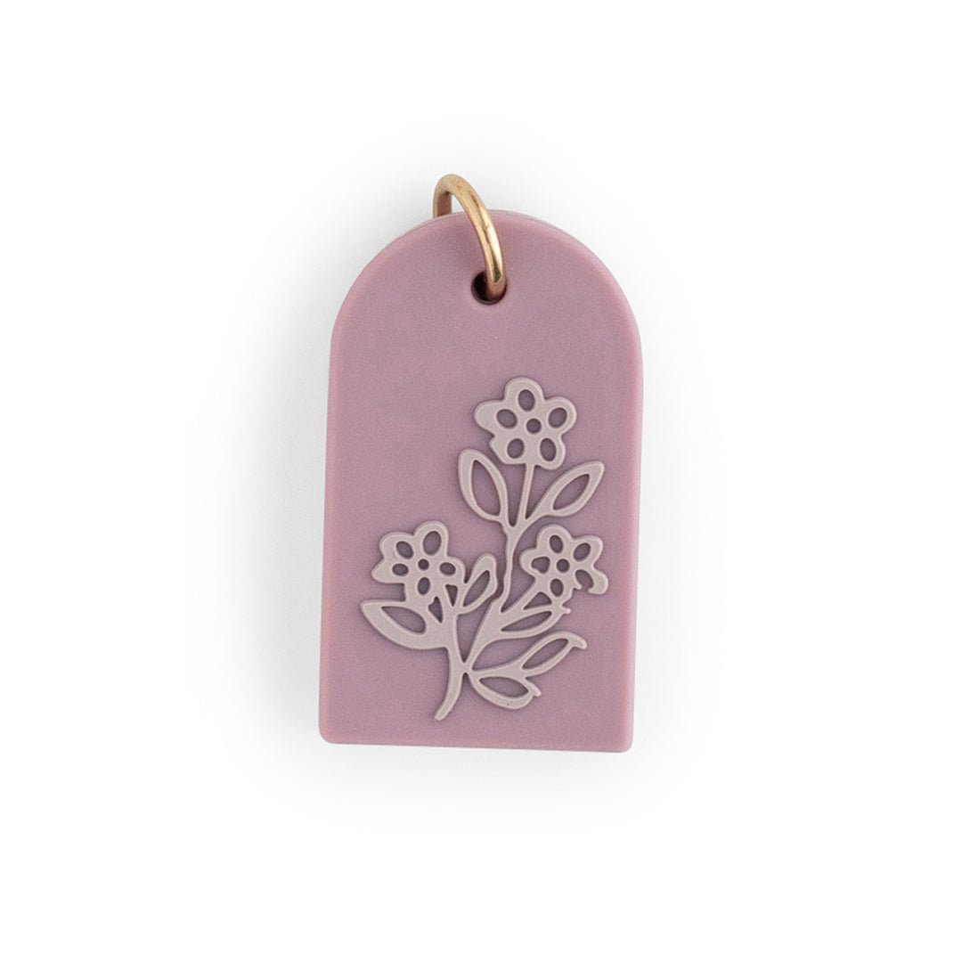 Silicone Charms Floral Arches Mauve from Cara & Co Craft Supply