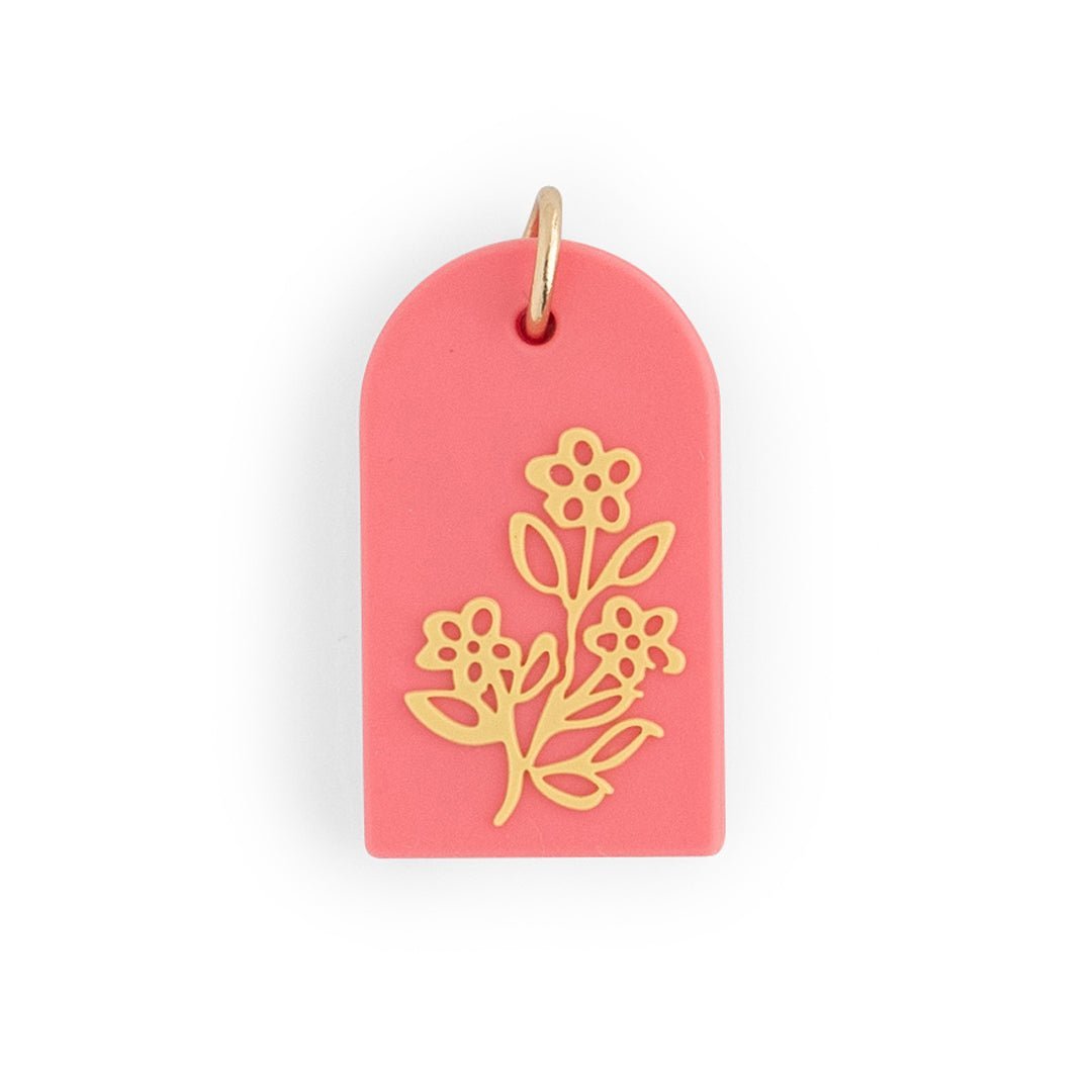Silicone Charms Floral Arches Starburst from Cara & Co Craft Supply