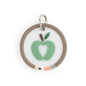 Silicone Charms Teacher's Apple Cappuccino from Cara & Co Craft Supply