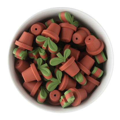 Silicone Focal Beads Bloom Autumn Glaze from Cara & Co Craft Supply