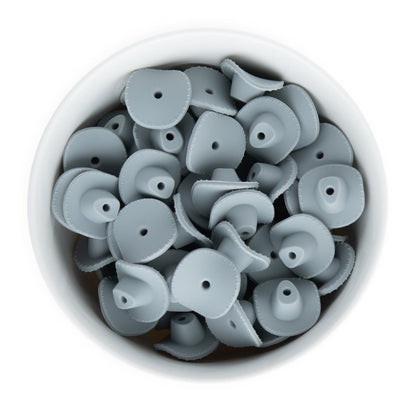 Silicone Focal Beads Cowboy Hats Glacier Grey from Cara & Co Craft Supply