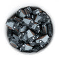 Silicone Focal Beads Dump Trucks Charcoal Grey from Cara & Co Craft Supply