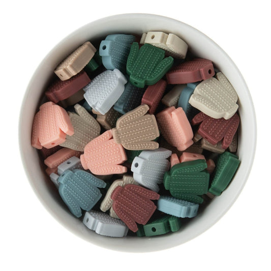 Silicone Focal Beads Sweaters Cappuccino from Cara & Co Craft Supply