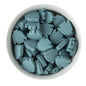 Silicone Focal Beads Sweaters Dusky Blue from Cara & Co Craft Supply