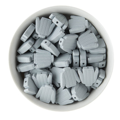 Silicone Focal Beads Sweaters Glacier Grey from Cara & Co Craft Supply