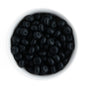 Silicone Shape Beads Abacus 14mm Black from Cara & Co Craft Supply