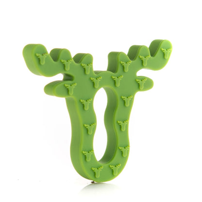 Silicone Teethers and Pendants Antlers White from Cara & Co Craft Supply
