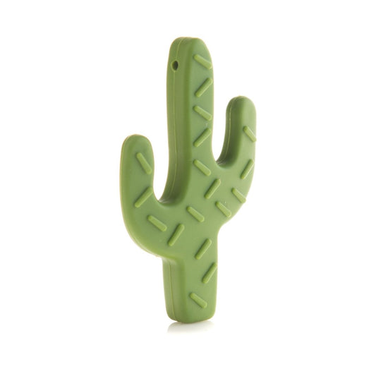 Silicone Teethers and Pendants Cactus Mint from Cara & Co Craft Supply