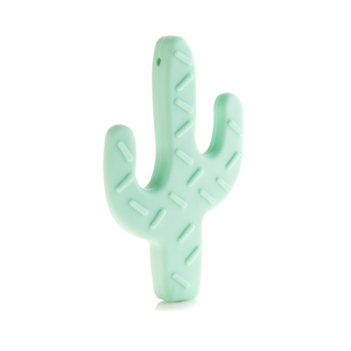 Silicone Teethers and Pendants Cactus Mint from Cara & Co Craft Supply