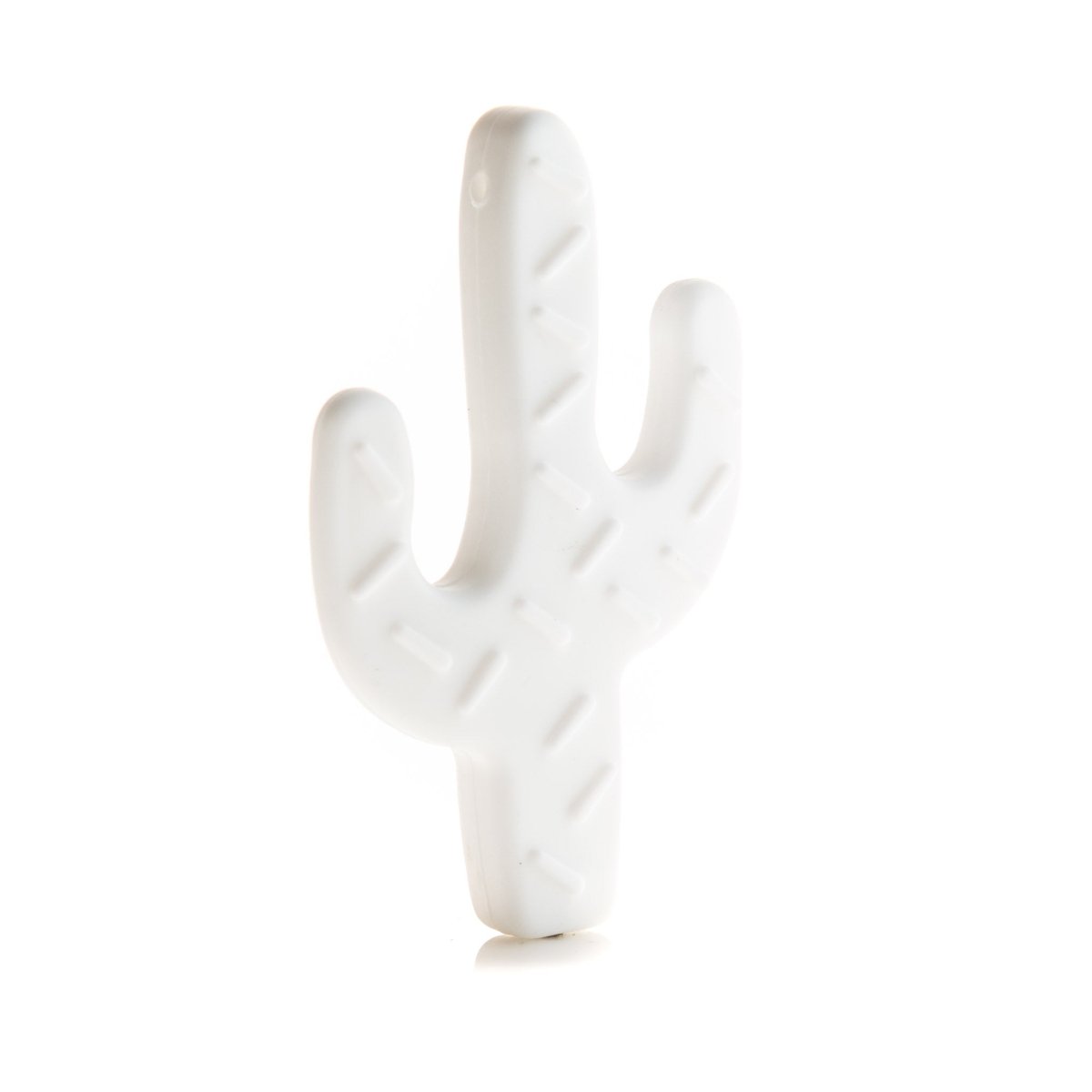 Silicone Teethers and Pendants Cactus White from Cara & Co Craft Supply