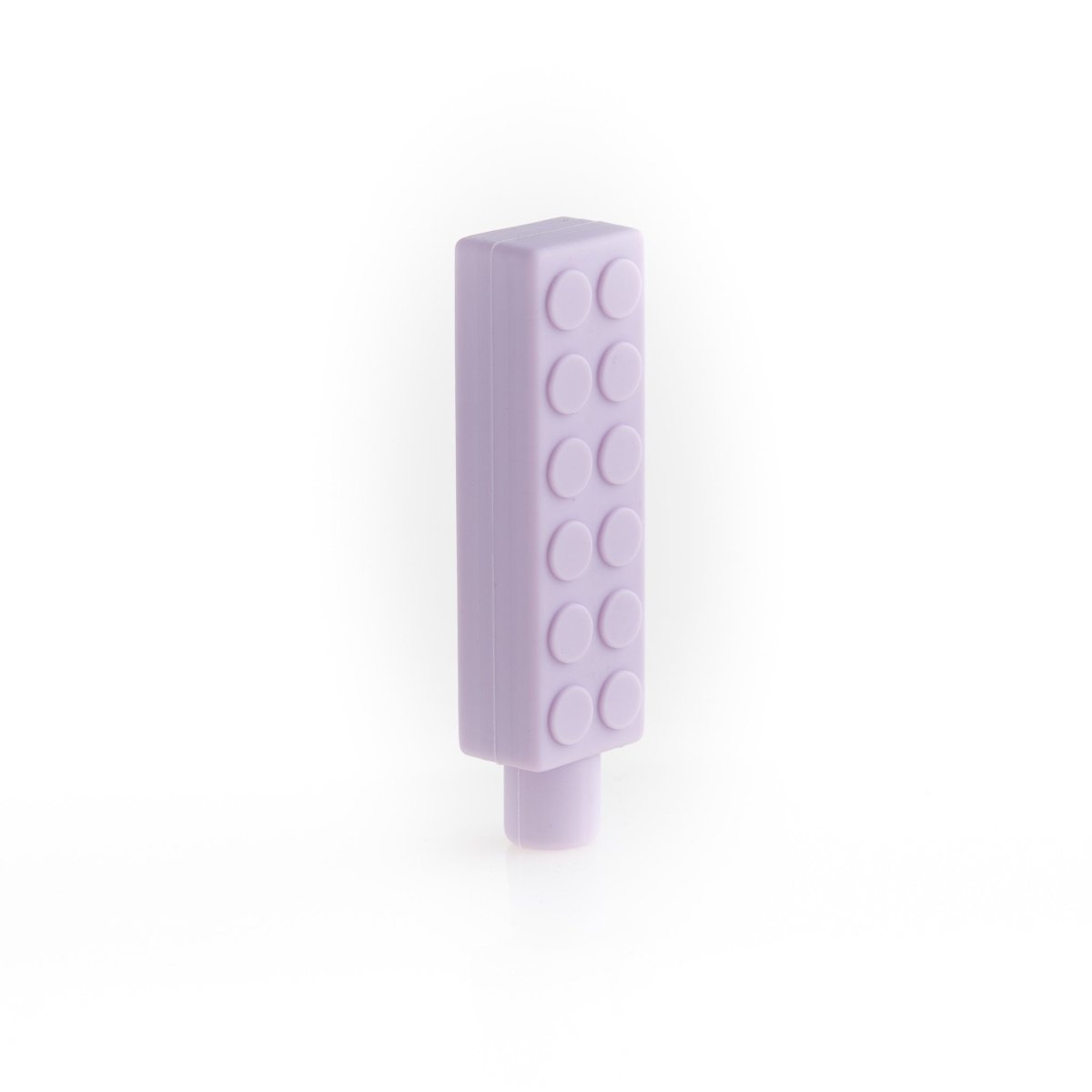 Silicone Teethers and Pendants Chewable Pencil Topper Lilac from Cara & Co Craft Supply