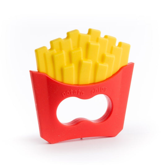 Silicone Teethers and Pendants French Fry from Cara & Co Craft Supply