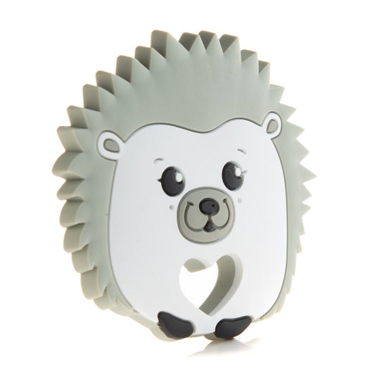 Silicone Teethers and Pendants Hedgehogs Chocolate Brown from Cara & Co Craft Supply