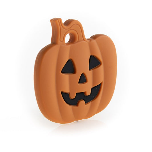 Silicone Teethers and Pendants Jack-o'-lanterns Glacier Grey from Cara & Co Craft Supply