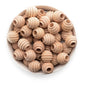 Wood Beads Beehive - Maple Wood 3/4" from Cara & Co Craft Supply