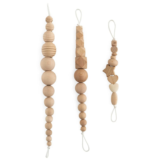 Wood Beads Sample Cord from Cara & Co Craft Supply