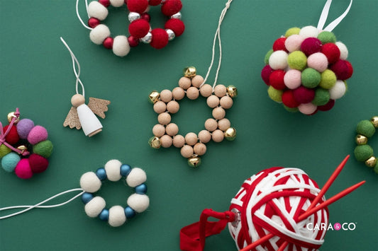 5 DIY Christmas Ornaments - Cara & Co Craft Supply