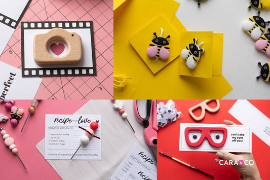 6 Easy DIY Valentine's Craft Ideas - Cara & Co Craft Supply