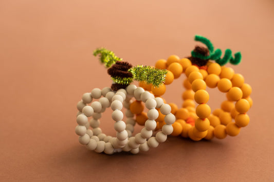 Silicone Beaded Pumpkin
