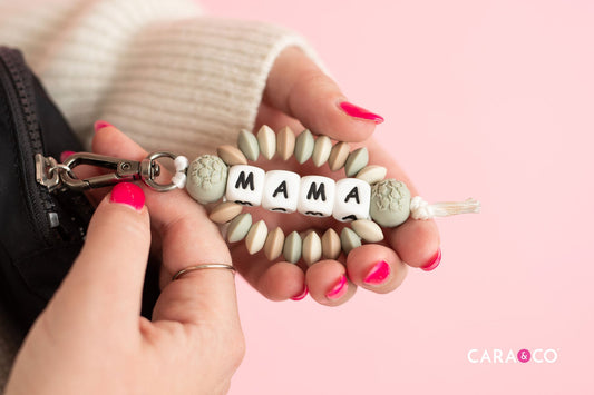 Triple Strand Keychain