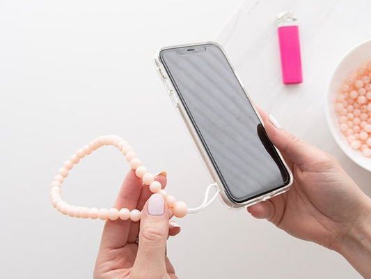 Beaded Phone Lanyard - Cara & Co Craft Supply