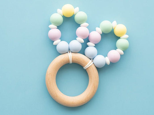 Bunny Ear Teething Toy - Cara & Co Craft Supply