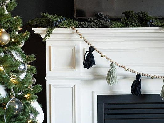 Christmas Tassel Garland - Cara & Co Craft Supply