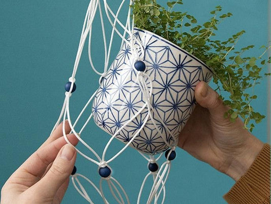 Corded Plant Hanger - Cara & Co Craft Supply