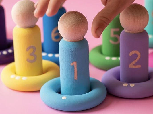 Peg People Counting Game - Cara & Co Craft Supply