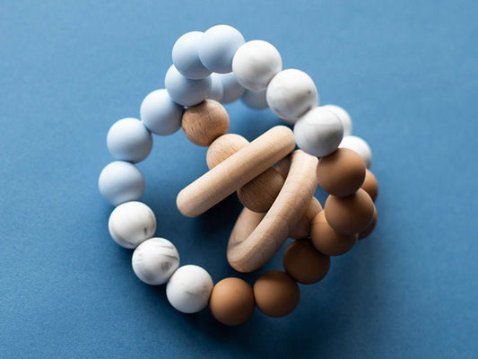Triple Strand Teething Toy - Cara & Co Craft Supply