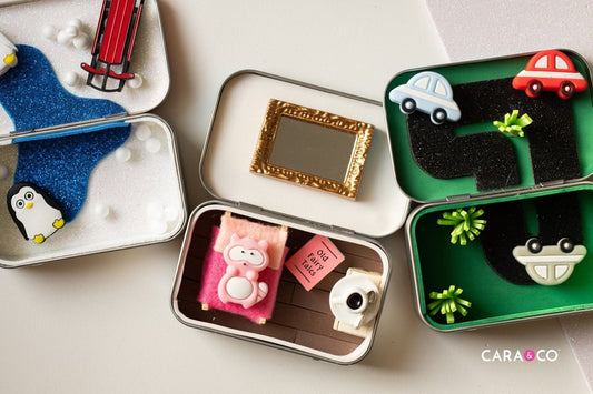 Tutorial: Tiny Altoid Tin Craft for Kids! - Cara & Co Craft Supply