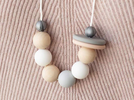 Wood and Coin Necklace - Cara & Co Craft Supply