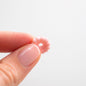 12mm Ribbed Silicone Spacer Beads Soft Pink for silicone bead crafting from Cara & Co Craft Supply
